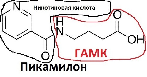 схема пикамилона